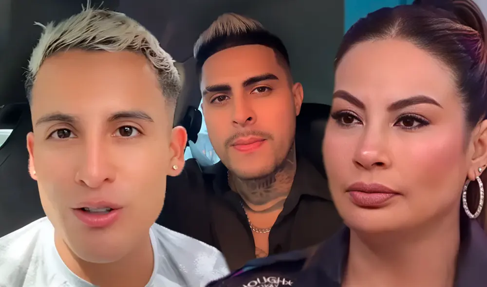 Elías Montalvo envía contundente mensaje tras el presunto 'affaire' con Paul Michael, pareja de Pamela López. Foto: Composición LR/Difusión/captura TikTok