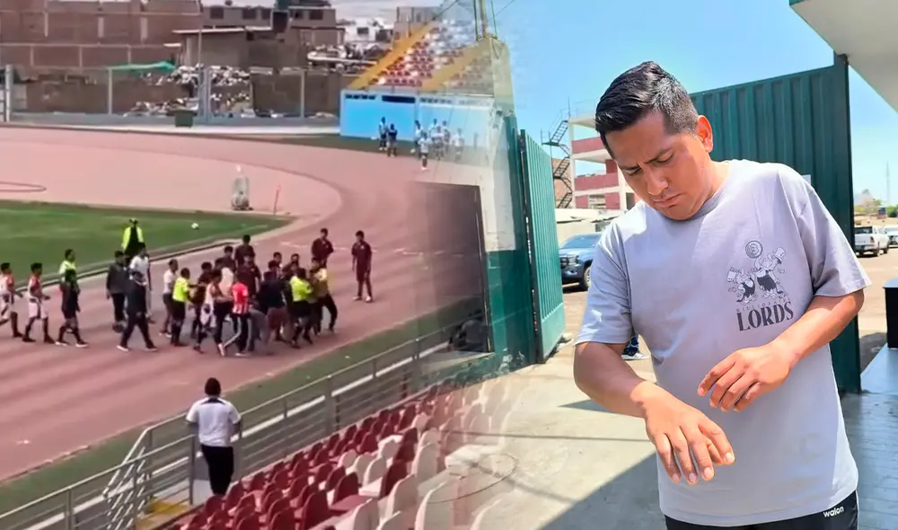 Agraviado manifestó que todo inició con la expulsión de un jugador. Agraviado manifestó que todo inició con la expulsión de un jugador.