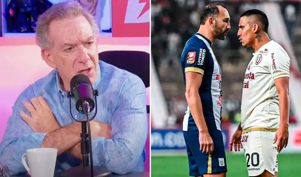 Eddie Fleischman se unió a la controversia tras lo ocurrido entre Valera y Barcos. Foto: composición LR/captura de 'Denganche