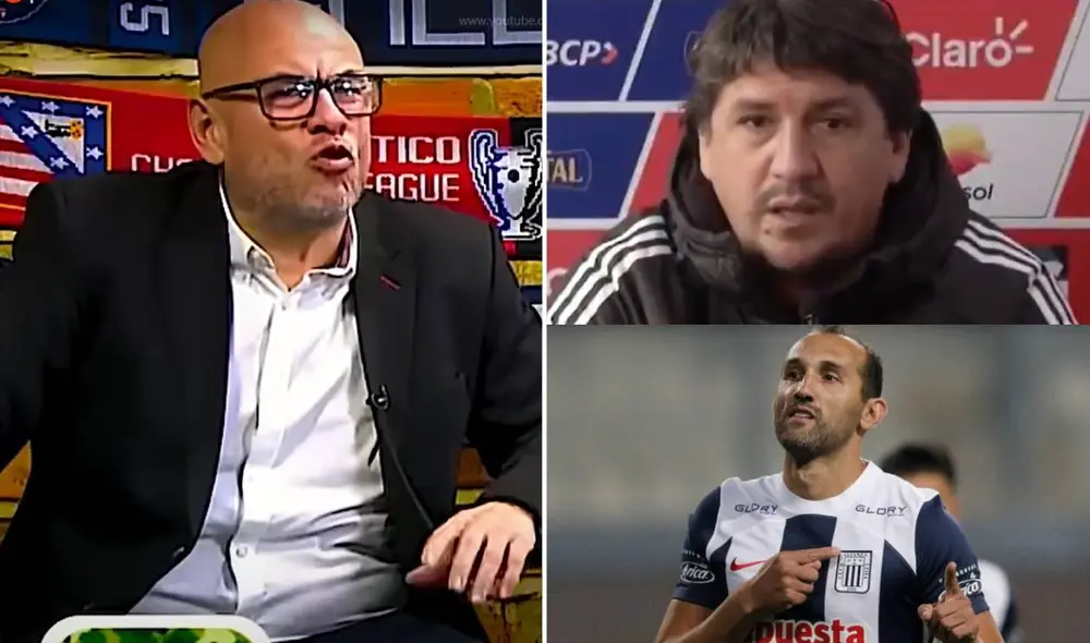 Mr. Peet se unió a Eddie Fleischman y defendió a Hernán Barcos. Foto: composición LR/captura de 'A Presión con Mr. Peet'/captura de LI MAX/La República