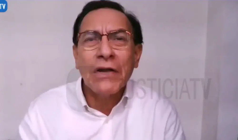 Martín Vizcarra denunció que puede ser cambiado de prisión. Foto: Captura.