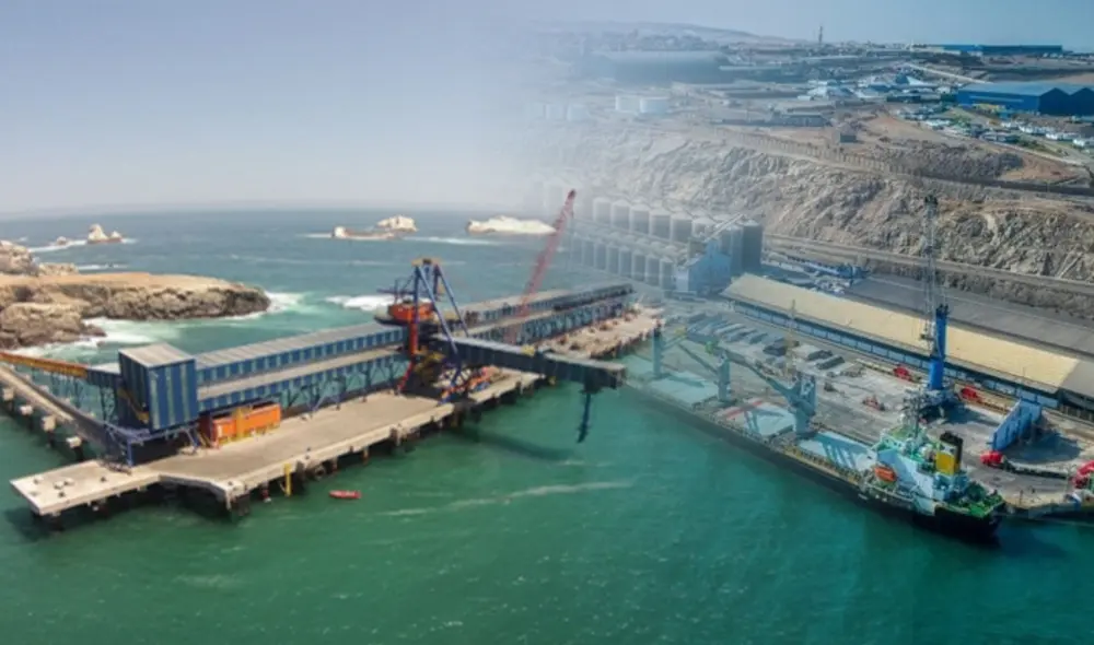 TISUR promete invertir US$700 millones en nueva infraestructura para evitar un cuello de botella logístico. Foto: composición