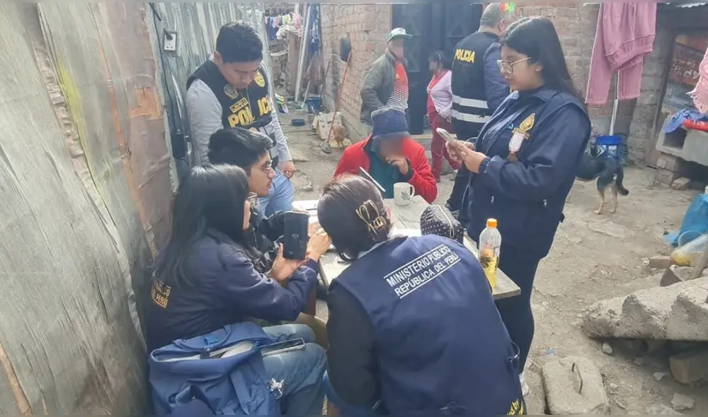 El equipo 1 en la provincia de Ayacucho. Foto: Ministerio Público