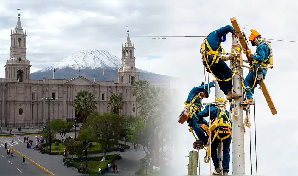 Seal anuncia cortes de luz programados en Arequipa