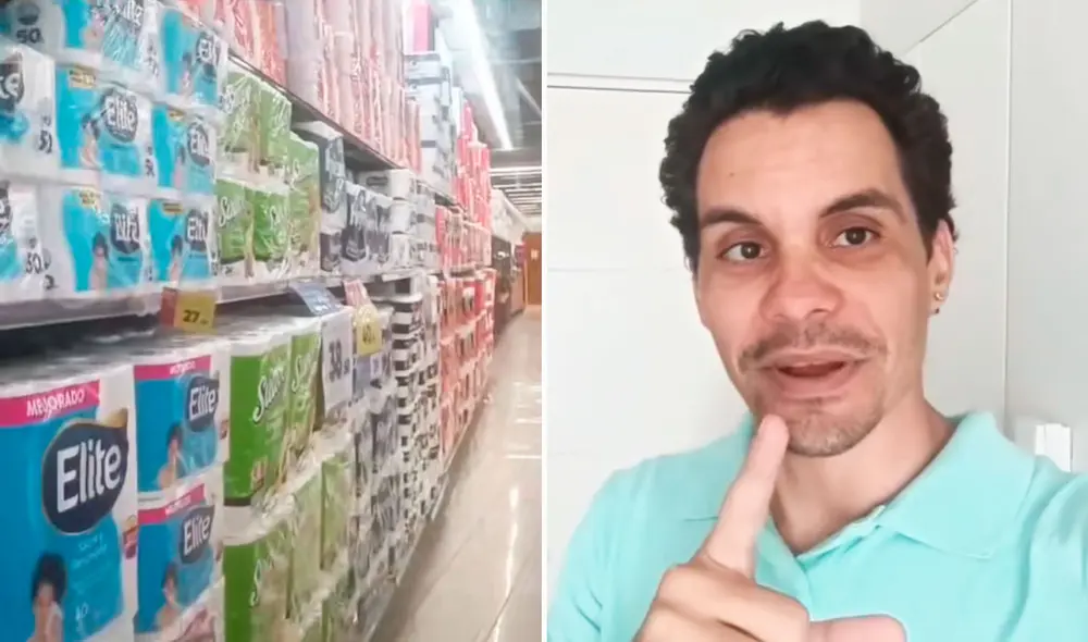 En su visita a Perú, el extranjero se asombró con un pasillo repleto de papel sanitario, contraste notable frente a la adaptación cubana de usar papel periódico.