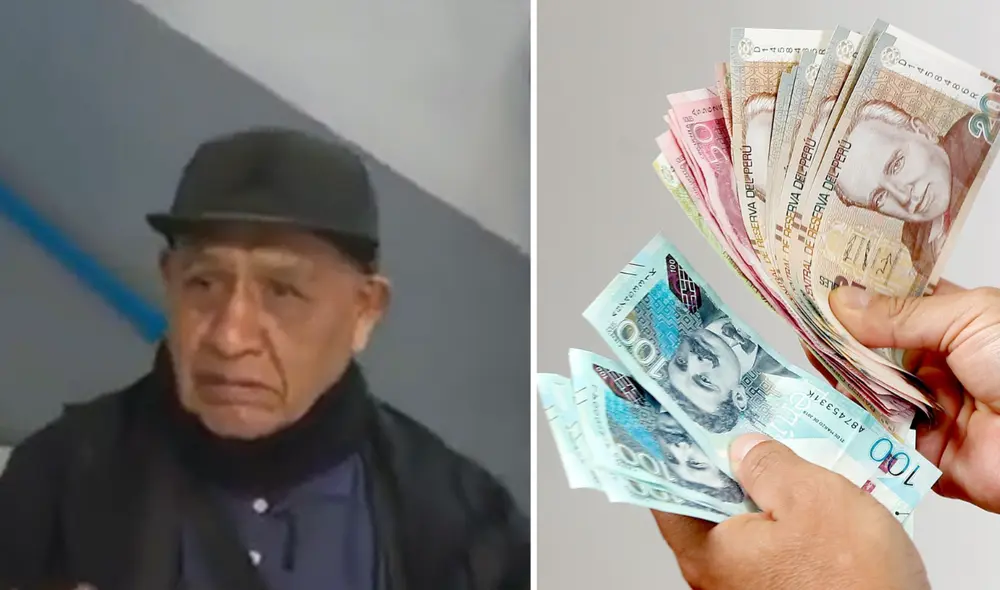 Un cambista perdió su canguro con más de S/7.000 en un centro comercial de La Victoria y un vigilante lo delvolvió.