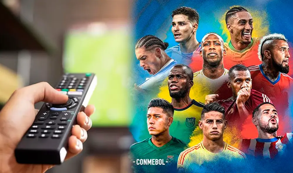 Los 5 partidos de la fecha 17 de eliminatorias se podrán ver por TV en Perú. Foto: composición de LR/Freepik/Conmebol
