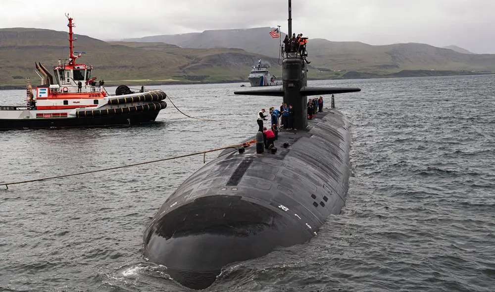 El submarino nuclear USS Newport News fue enviado al caribe. Foto: NNS To Go