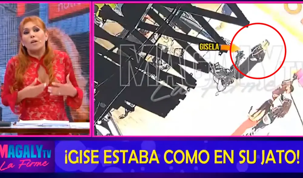 Magaly Medina desmintió a Gisela Valcárcel. Foto: Composición LR/Captura/ATV