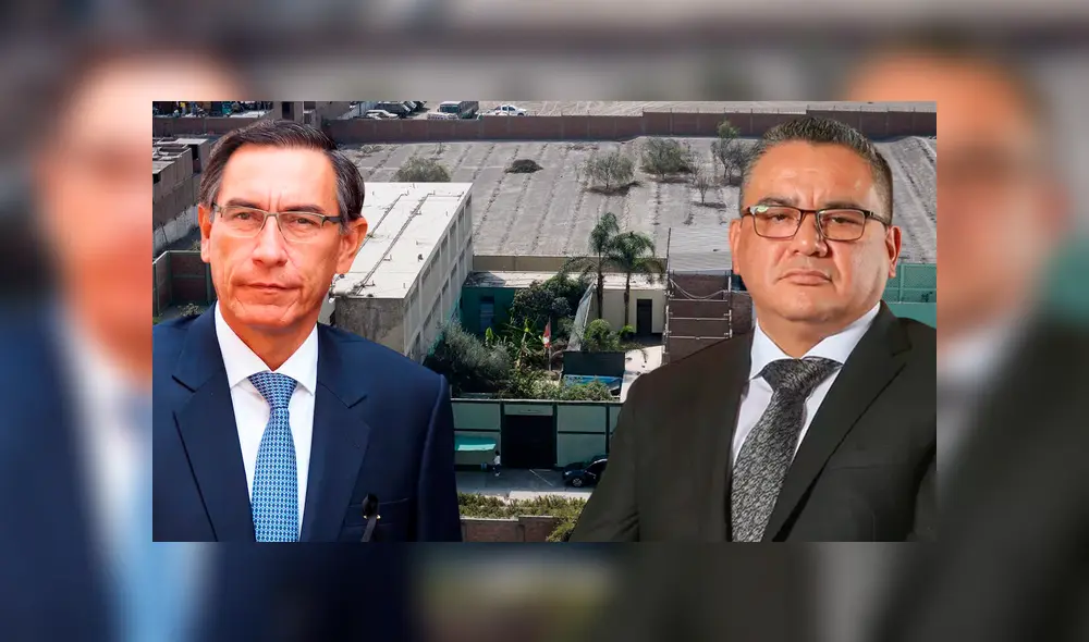 Expresidente Vizcarra sería trasladado hoy a Barbadillo. Foto: Composición LR