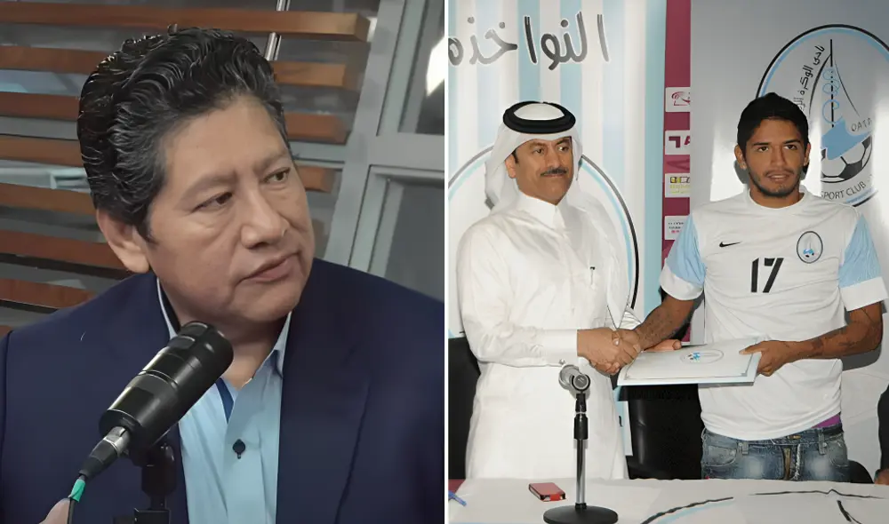 Edwin Oviedo habló sobre la oferta del Al Wakrah por Reimond Manco.