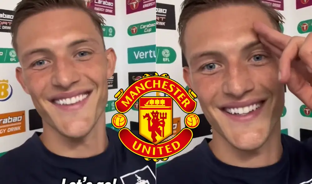 Oliver Sonne se perfila para ser titular en el Burnley vs Manchester United. Foto: composición LR/difusión