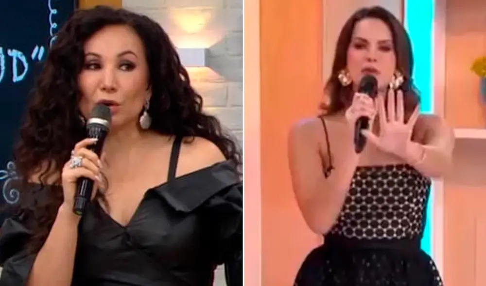 Janet Barboza y Valeria Piazza son las conductoras de 'América hoy' junto a 'Giselo' y Ethel Pozo. Foto: Composición: Composición TV/América Tv.