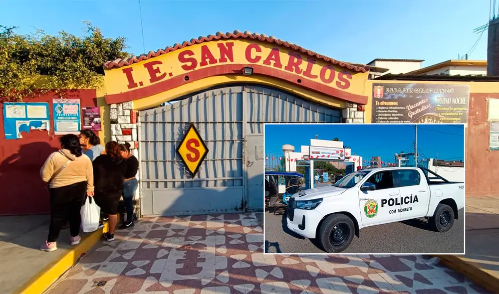 Menor agredido fue retirado del colegio.