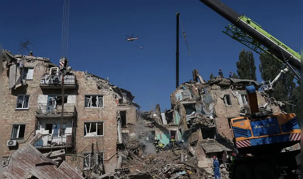 El reciente ataque ruso sobre Kiev ha sido uno de los más devastadores desde el inicio del conflicto. Foto: AFP. El reciente ataque ruso sobre Kiev ha sido uno de los más devastadores desde el inicio del conflicto. Foto: AFP.