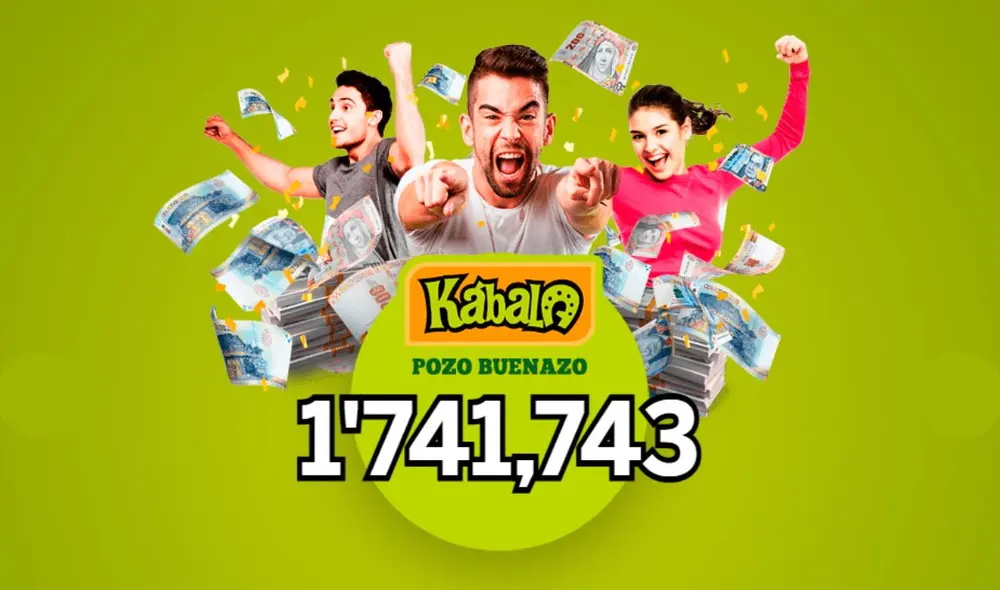 Nuevo sorteo de La Kábala asciende a S/1.741.743. Nuevo sorteo de La Kábala asciende a S/1.741.743.