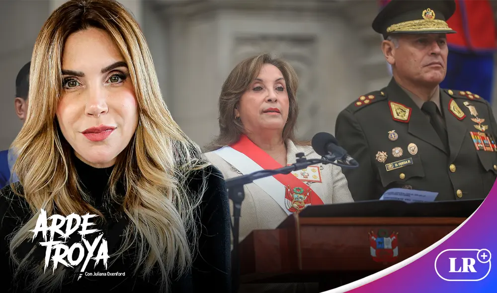 Durante un acto oficial, la presidenta Dina Boluarte atacó a la Corte IDH. Foto: composición de Ariana Espinoza / LR Durante un acto oficial, la presidenta Dina Boluarte atacó a la Corte IDH. Foto: composición de Ariana Espinoza / LR