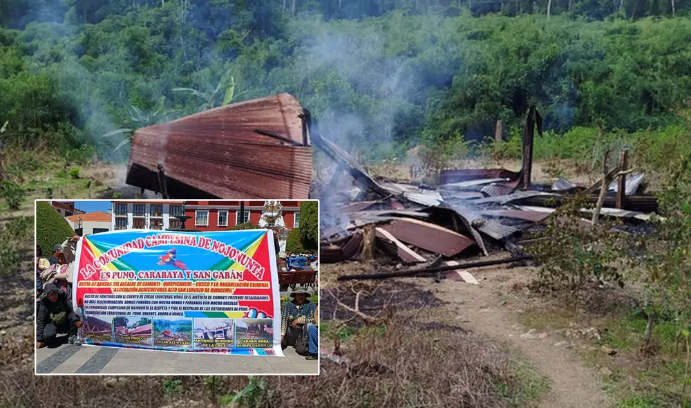 Pobladores de Carabaya acudieron al Gobierno Regional de Puno en busca de ayuda. Foto: Liubomir Fernández - La República.