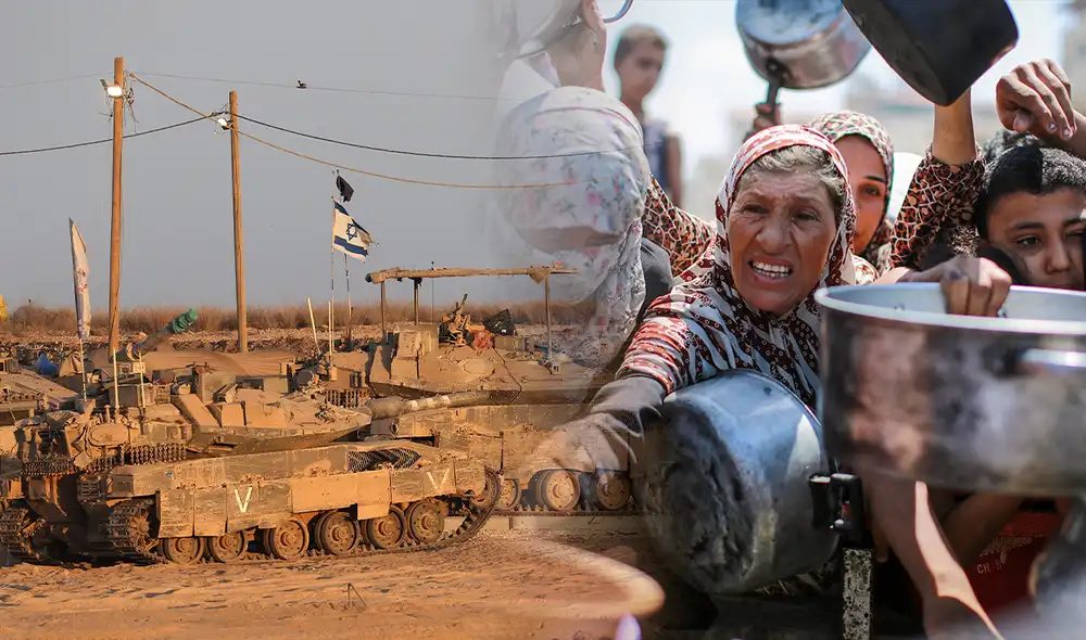 Israel, a través de su portavoz oficial, declaró la Ciudad de Gaza como "una zona de combate".