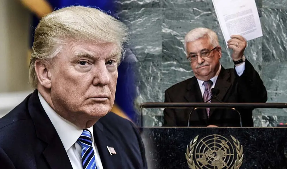 El Gobierno de Trump revocará los visados de entrada a Estados Unidos para el presidente Mahmud Abbas y altos funcionarios de la Autoridad Palestina. Foto: composición LR/AFP