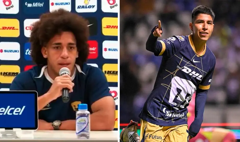 Adalberto Carrasquilla habló sobre la posible salida de Piero Quispe. Foto: composición LR/captura de pantalla X/Pumas