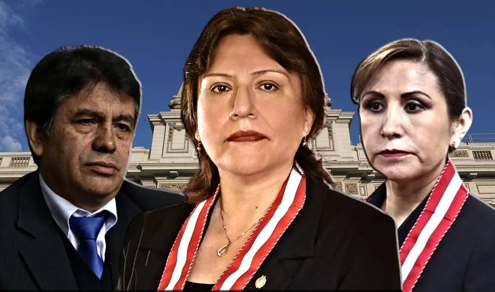 Ambos fiscales supremos han presentado denuncias contra Delia Espinoza | Composición: LR. Ambos fiscales supremos han presentado denuncias contra Delia Espinoza | Composición: LR.