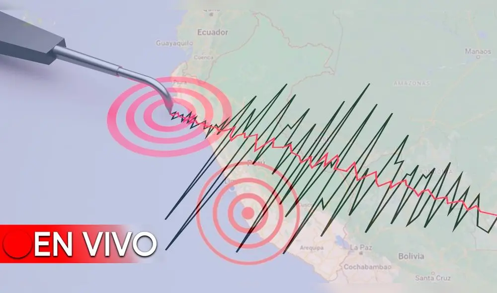 Conoce EN VIVO los temblores que ocurren en el Perú, según IGP.