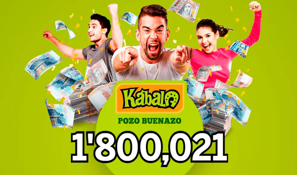 Nuevo sorteo de La Kábala asciende a S/1.800.021. | Composición LR | Intralot