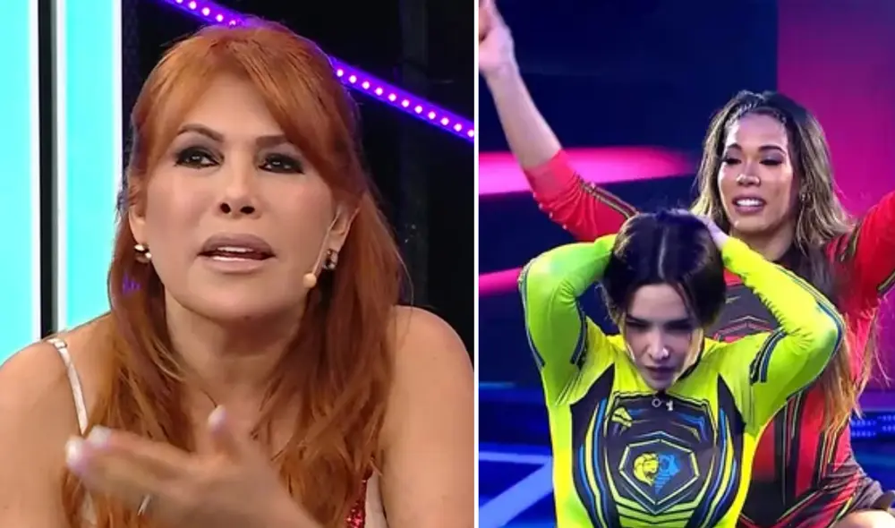 Karen Dejo y Rosángela Espinoza protagonizaron un tenso momento cuando a la popular ‘Rous’ no le agradó la forma en que Dejo le reventó dos huevos en la cabeza.