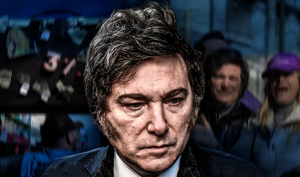 Hasta el momento, tanto Javier Milei como su hermana se han mantenido en silencio frente a las acusaciones de corrupción. Foto: Composición LR/AFP.