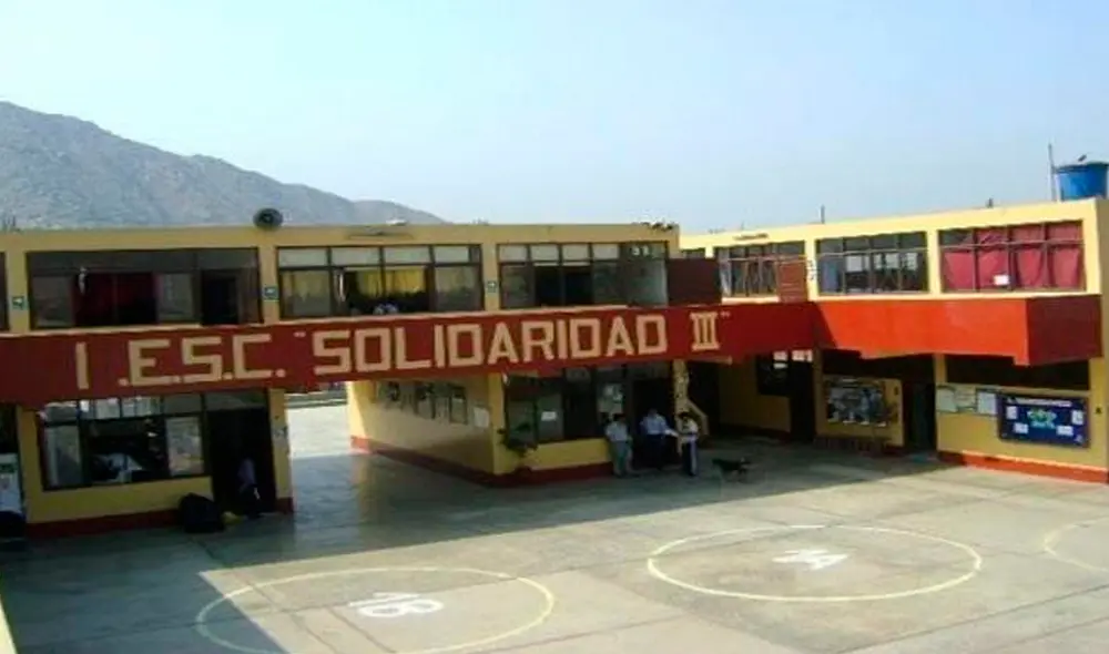 El DRELM desplegó su equipo técnico a fin de apoyar y acompañar la continuidad de las clases en el I.E. Solidaridad III. Foto: Minedu