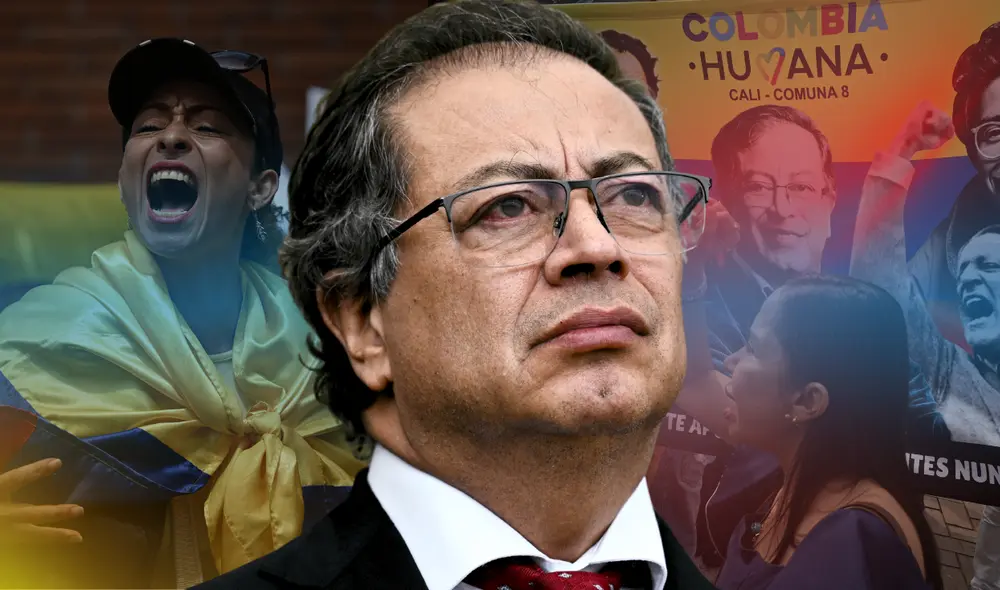 El incumplimiento de la paz pone a Colombia y a Gustavo Petro en el centro del conflicto. Foto: AFP El incumplimiento de la paz pone a Colombia y a Gustavo Petro en el centro del conflicto. Foto: AFP