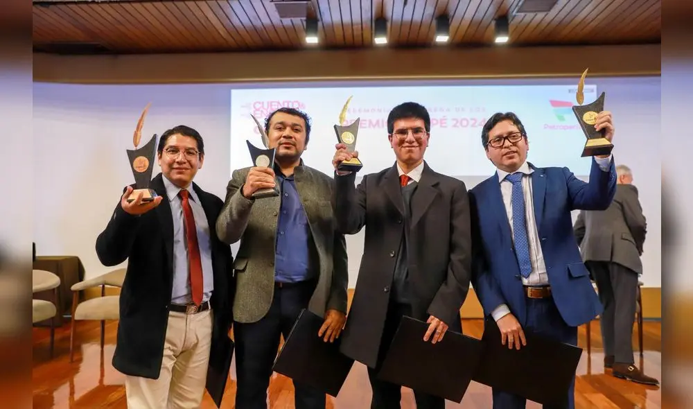 Ganadores del premio Copé. Foto: Difusión. Ganadores del premio Copé. Foto: Difusión.