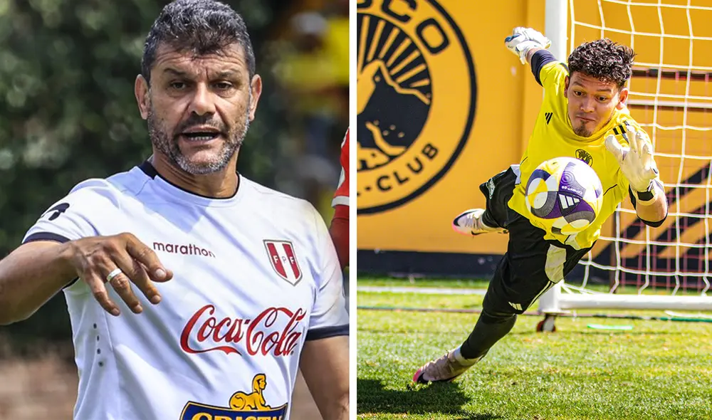 Gustavo Roverano alabó el presente de Pedro Díaz en la liga peruana. Foto: composición de LR/FPF/Cusco FC