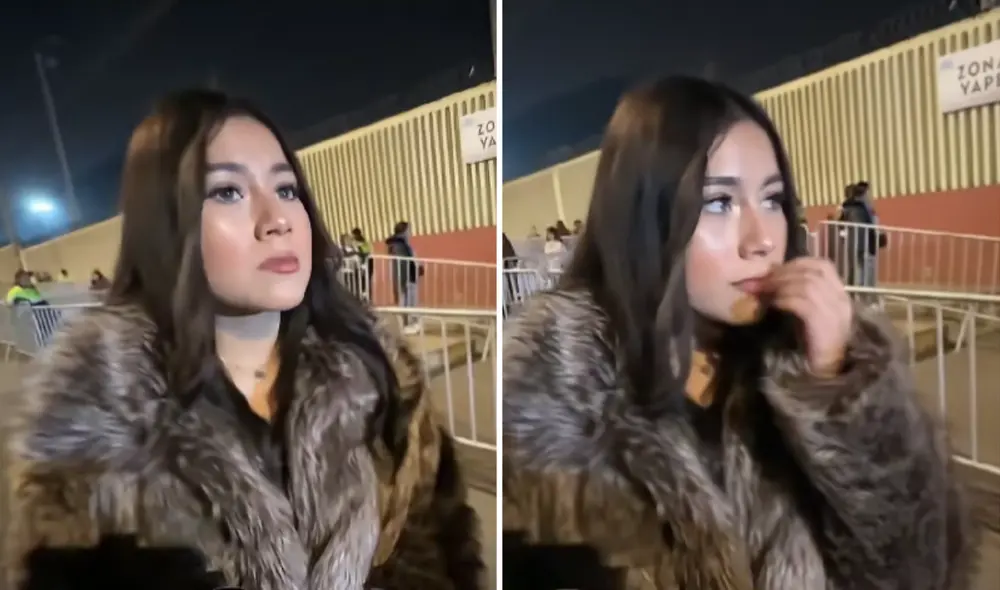 La streamer peruana Milenka Nolasco habría llegado después del horario de acceso estipulado al festival de música
