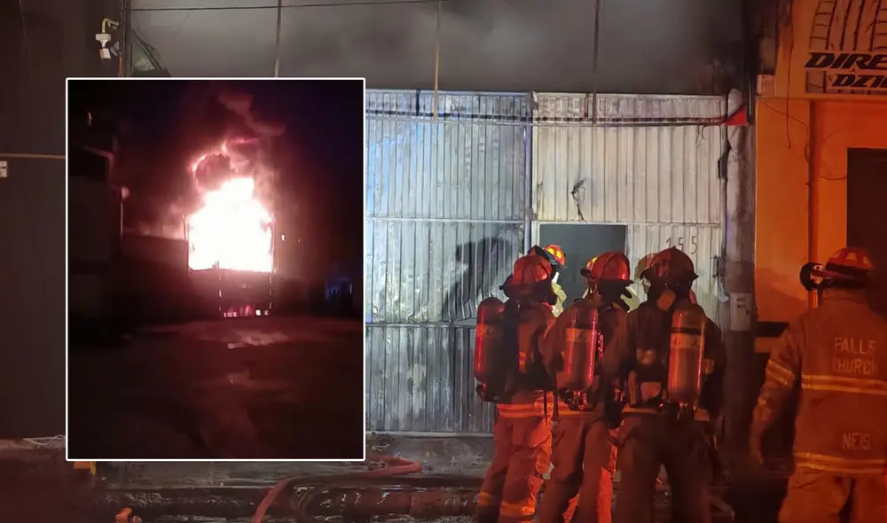 Incendio fue controlado por los bomberos luego de tres horas. Foto: Municipalidad Distrital de Miraflores.