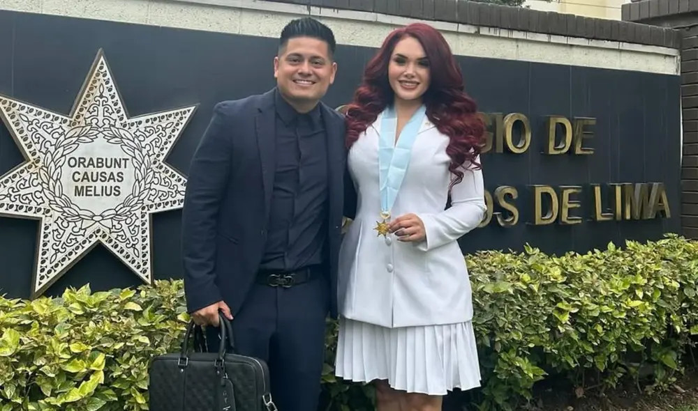 Génesis Tapia celebra un nuevo logro profesional junto a Kike Márquez. Foto: Instagram