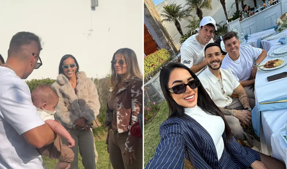 Ignacio Baladán estuvo acompañado de sus excompañeros de 'Esto es guerra'. Foto: composición LR/difusión/Instagram