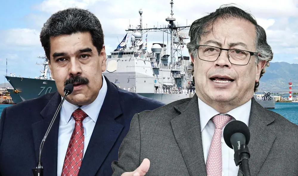 Colombia, presidenta pro tempore de la CELAC, convocó a una reunión de cancilleres para analizar la presencia de buques de guerra de EE. UU. frente a Venezuela. Foto: composición LR/AFP Colombia, presidenta pro tempore de la CELAC, convocó a una reunión de cancilleres para analizar la presencia de buques de guerra de EE. UU. frente a Venezuela. Foto: composición LR/AFP