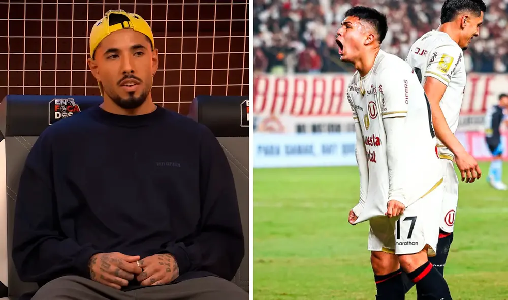 Sergio Peña habló acerca de Jairo Concha tras buenas actuaciones con Universitario en La Liga 1. Foto: composición LR/ captura Enfocados/Universitario de Deportes