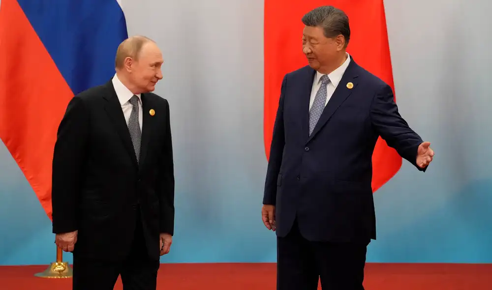 El presidente de China, Xi Jinping, presentó alianza con Rusia como alternativa a la OTAN.