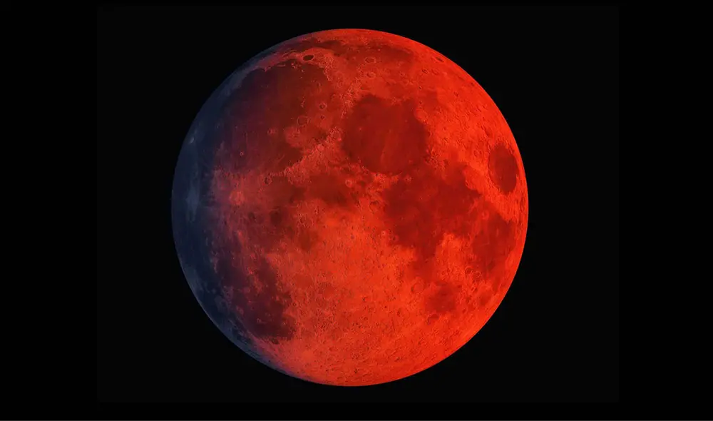 La luna llena ocurrirá durante un eclipse lunar total, conocido como Luna de Sangre. Foto: Pexels La luna llena ocurrirá durante un eclipse lunar total, conocido como Luna de Sangre. Foto: Pexels