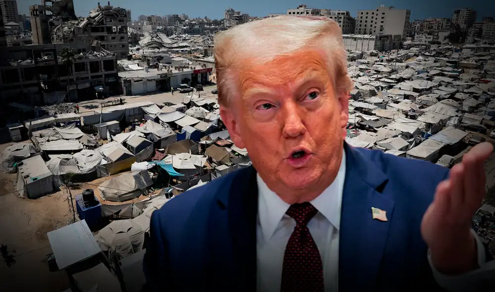 Donald Trump planea reconstruir Gaza y hacerlo un lugar atractivo para inversores.