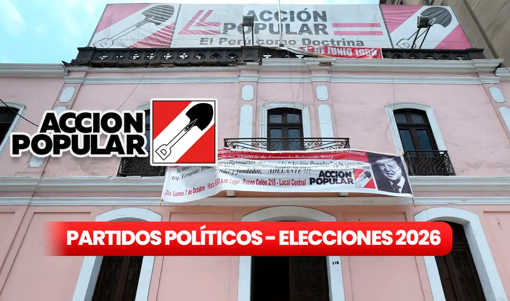 El local oficial de Acción Popular está ubicado en el Cercado de Lima. Foto: LR