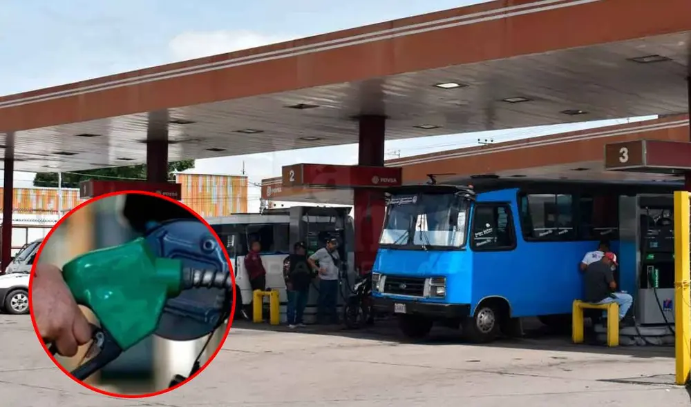 La gasolina subsidiada en Venezuela se distribuye tomando en cuenta el número terminal de placa de los vehículos. Foto: composiciónLR/Naguara/Notitarde