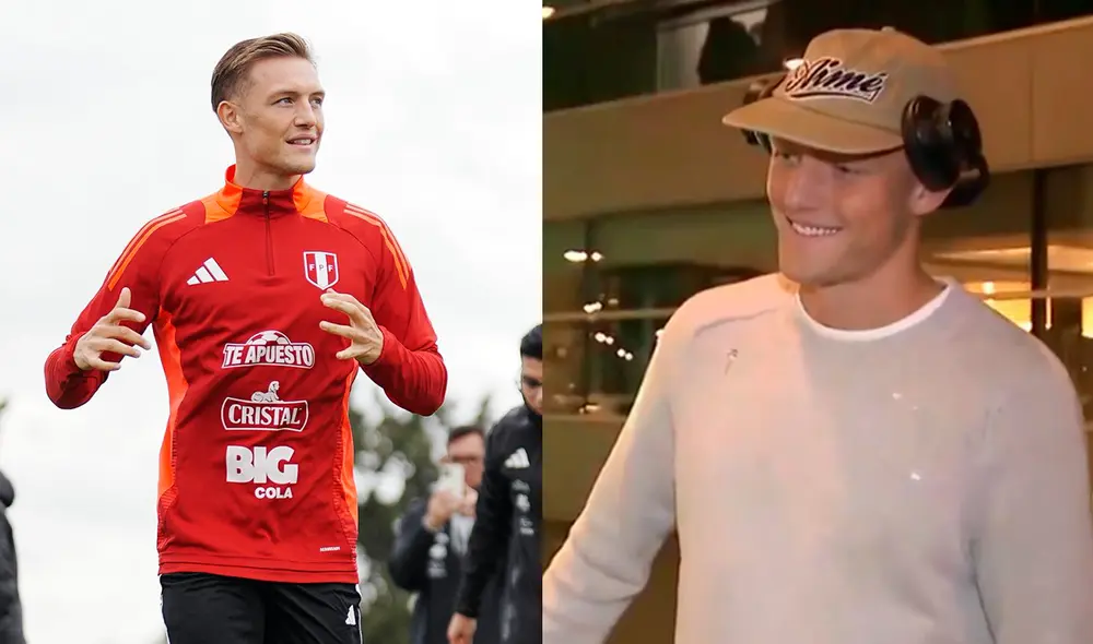 Oliver Sonne viene de jugar en la Premier League con el Burnley. Foto: composición de LR/FPF/captura de América TV