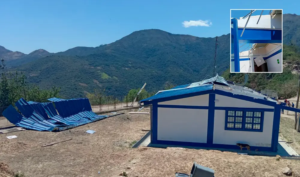 Pobladores reportaron considerables daños materiales.