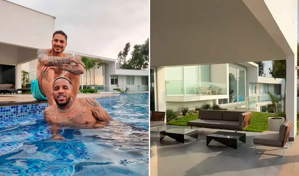 Jefferson Farfán podría vender su mansión de La Molina. Foto: Composición LR/Captura/Instagram
