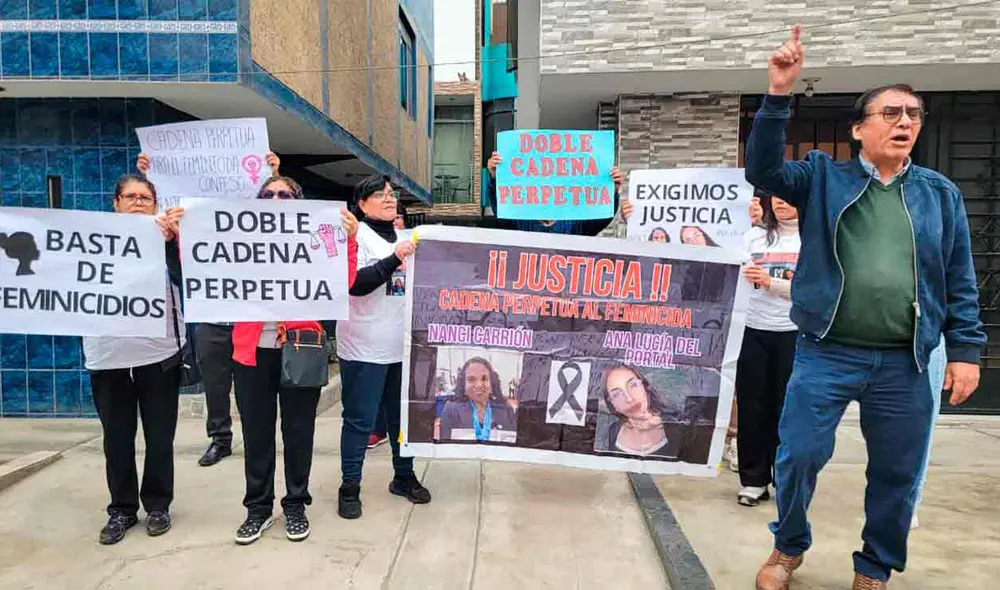 "Confiamos en que se haga justicia y esto no queda impune", declaró el padre y esposo de las víctimas del feminicidio en Carabayllo.