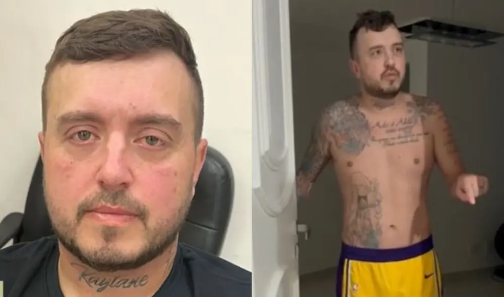 Rob "El Corrector" dijo:  Vieira utilizaba identidades falsas y empresas ficticias para cometer estafas. Foto: BNews/Grabación TV